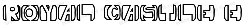 Royal Castle Extra B字体转换
